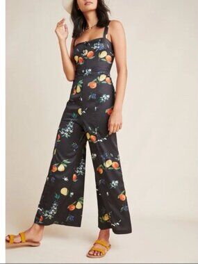 Capulet by Anthropologie Citrus Grove Jumpsuit Size S